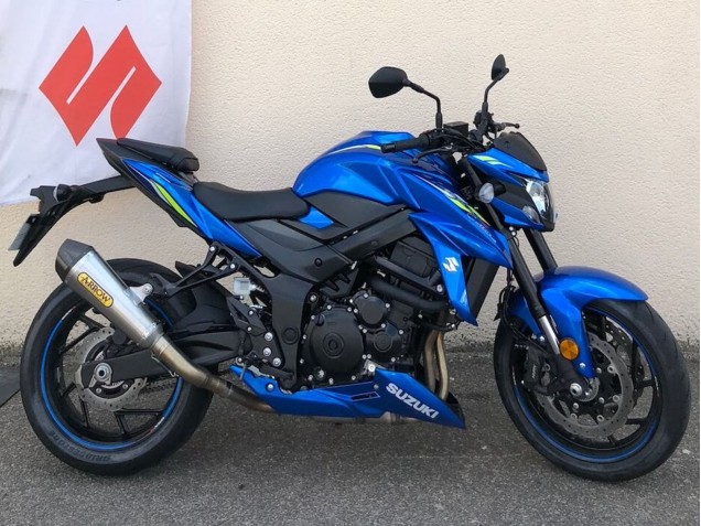 2017-2022 Suzuki GSX-S 750 Motorcycle Fairings - Blue Black Canada