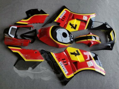 Cheap 1984-1987 Suzuki RG400 RG500 RG400/500 Motorcycle Fairings - Red Yellow Black 7 Canada