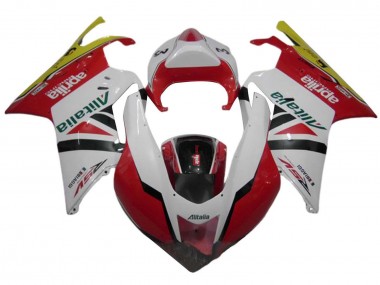 Cheap 2003-2006 Aprilia RSV1000 Motorcycle Fairings - White Red Green Yellow Alitalia Canada