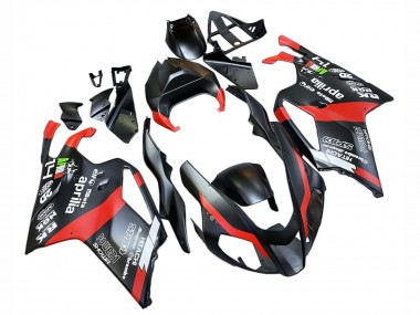 Cheap 2003-2006 Aprilia RSV1000 Motorcycle Fairings - Black Red Canada