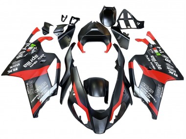 Cheap 2003-2006 Aprilia RSV1000 Motorcycle Fairings - Black Red Canada