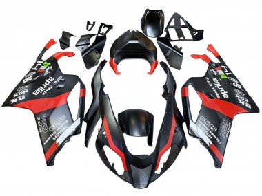 Cheap 2003-2006 Aprilia RSV1000 Motorcycle Fairings - Black Red Canada