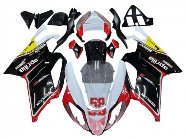 Cheap 2003-2006 Aprilia RSV1000 Motorcycle Fairings - White Red Black Yellow 58 Canada