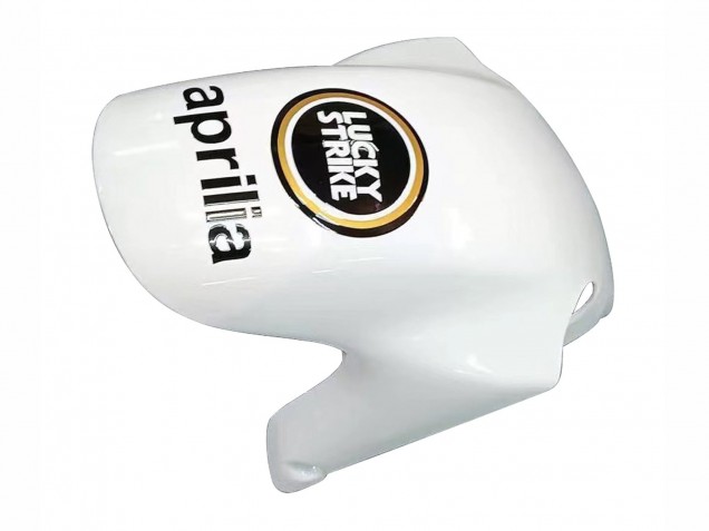 2003-2006 Aprilia RSV1000 Motorcycle Fairings - White Black Lucky Strike Motul Michelin Canada