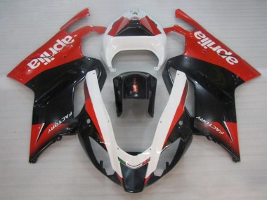 Cheap 2003-2006 Aprilia RSV1000 Motorcycle Fairings - Red Black White Canada