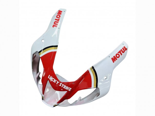 2003-2006 Aprilia RSV1000 Motorcycle Fairings - White Red Lucky Strike Motul 34 Canada