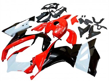 Cheap 2020-2024 Ducati Panigale V2 Motorcycle Fairing Kits - White Red Glossy Black Canada