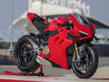 Cheap 2020-2021 Ducati Panigale V4 V4S Motorcycle Fairing - Red Matte Black Canada