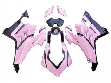 Cheap 2020-2021 Ducati Panigale V4 V4S Motorcycle Fairings - Pink Glossy Black Canada