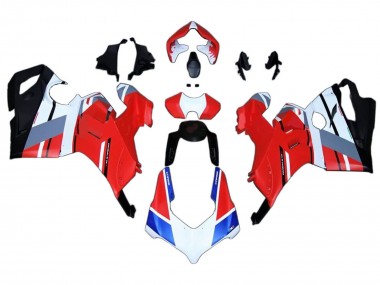 Cheap 2020-2021 Ducati Panigale V4 V4S Motorcycle Fairings - White Blue Red Glossy Black Canada