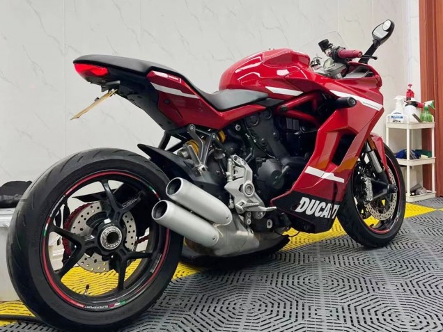 2017-2022 Ducati Supersport 939/939S Motorcycle Fairings - Red White Black Canada