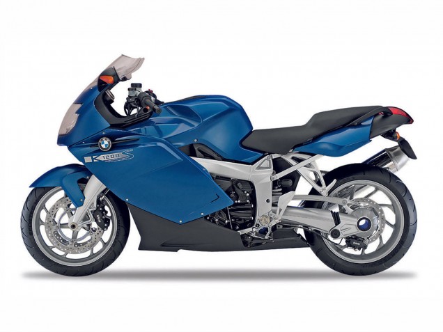 2005-2010 BMW K1200S Motorcycle Fairings - Dark Blue Black Canada