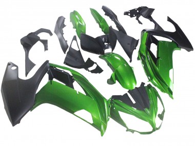 Cheap 2005-2010 BMW K1200S Motorcycle Fairings - Green Matte Black Canada