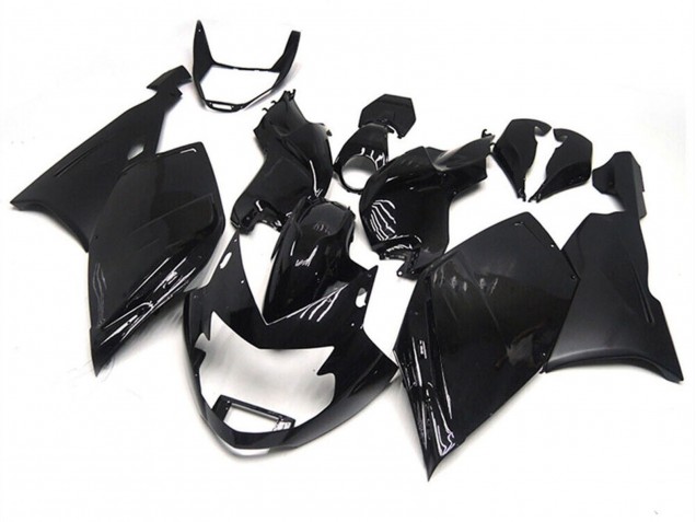 2005-2010 BMW K1200S Motorcycle Fairings - Glossy Black Matte Black Canada