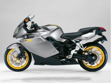 Cheap 2005-2010 BMW K1200S Motorcycle Fairing Kits - Silver Yellow Black Canada