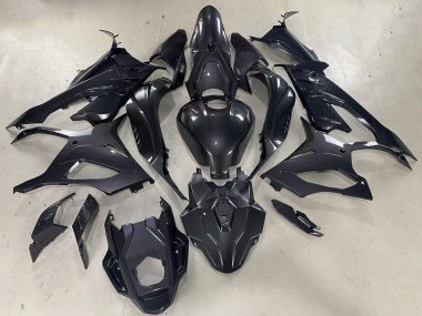 Cheap 2023-2024 BMW S1000RR Motorcycle Fairings - Glossy Black Carbon Fiber Canada