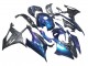 2019-2022 BMW S1000RR Motorcycle Fairings - Gradient Blue Purple Forged Carbon Fiber Canada