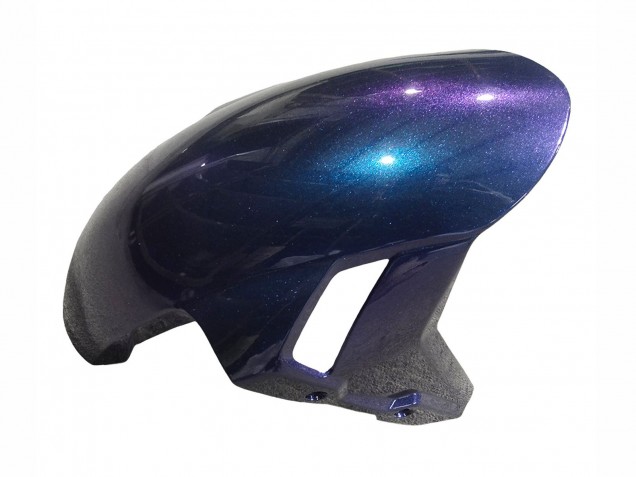 2019-2022 BMW S1000RR Motorcycle Fairings - Gradient Blue Purple Forged Carbon Fiber Canada