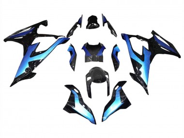Cheap 2019-2022 BMW S1000RR Motorcycle Fairings - Black Gradient Blue Canada