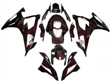 Cheap 2019-2022 BMW S1000RR Motorcycle Fairings - Dark Red Carbon Fiber Canada