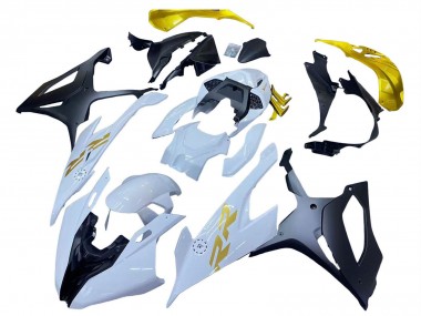 Cheap 2019-2022 BMW S1000RR Motorcycle Fairings - White Gold Canada