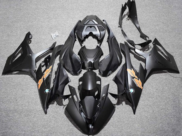2019-2022 BMW S1000RR Motorcycle Fairings - Black Canada