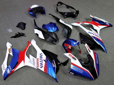 Cheap 2019-2022 BMW S1000RR Motorcycle Fairings - White Blue Red Smiths Canada