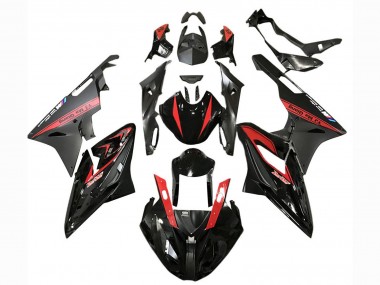 Cheap 2017-2018 BMW S1000RR Motorcycle Fairings - Red Glossy Black Matte Black Canada