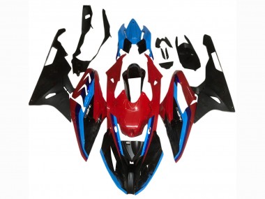Cheap 2017-2018 BMW S1000RR Motorcycle Fairings - Blue Red Black Canada