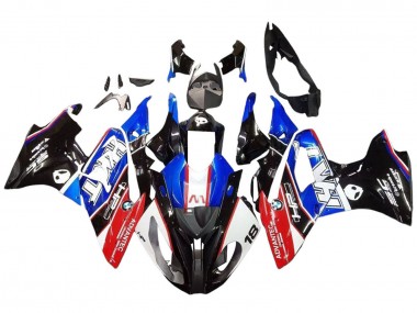 Cheap 2017-2018 BMW S1000RR Motorcycle Fairings Kits - White Blue Red Glossy Black Canada