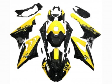 Cheap 2017-2018 BMW S1000RR Motorcycle Fairings - Yellow Black Canada