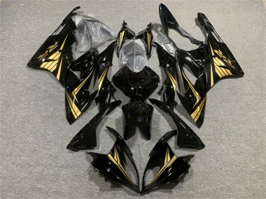 Cheap 2015-2016 BMW S1000RR Motorcycle Fairings - Glossy Black Gold Canada