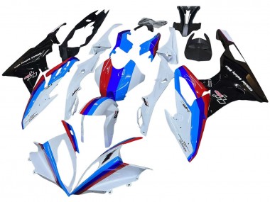 Cheap 2015-2016 BMW S1000RR Motorcycle Fairing Kits - White Red Blue Glossy Black Canada