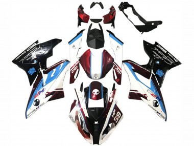 Cheap 2015-2016 BMW S1000RR Bike Fairings - White Red Blue Glossy Black Canada
