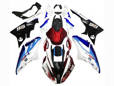 Cheap 2015-2016 BMW S1000RR Motorcycle Fairing Kits - White Red Blue Black Canada