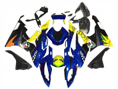 Cheap 2015-2016 BMW S1000RR Motorcycle Fairing - Yellow Blue Black Shark Canada