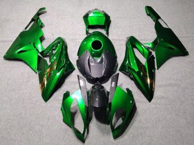 Cheap 2015-2016 BMW S1000RR Motorcycle Fairings - Green Black Carbon Fiber Canada