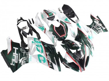 Cheap 2015-2016 BMW S1000RR Motorcycle Fairings - White Green Black Canada