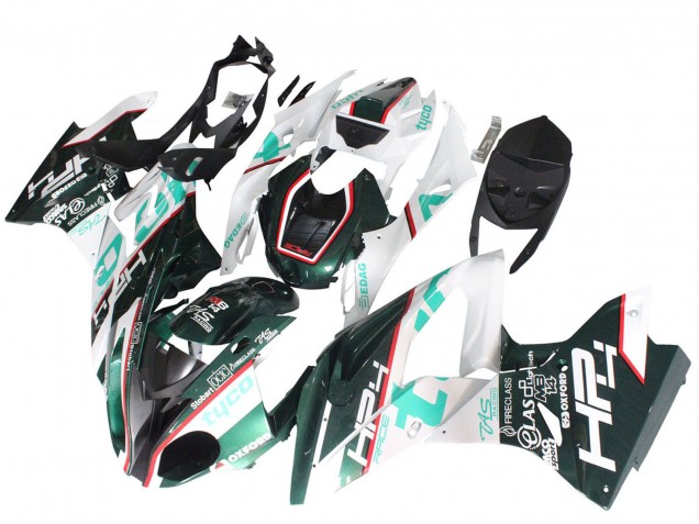 2015-2016 BMW S1000RR Motorcycle Fairings - White Green Black Canada