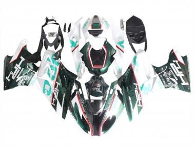 Cheap 2015-2016 BMW S1000RR Motorcycle Fairings - White Green Black Canada