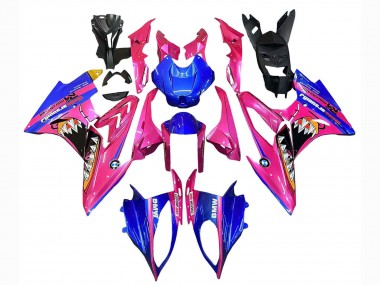 Cheap 2015-2016 BMW S1000RR Motorcycle Fairings - Pink Blue Shark Canada