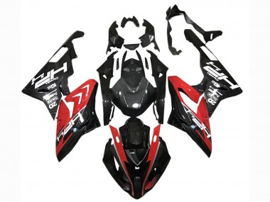 Cheap 2015-2016 BMW S1000RR Motorcycle Fairings - Red Black Carbon Fiber Canada