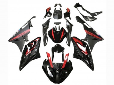 Cheap 2015-2016 BMW S1000RR Motorcycle Fairings - Red Glossy Black Matte Black Canada