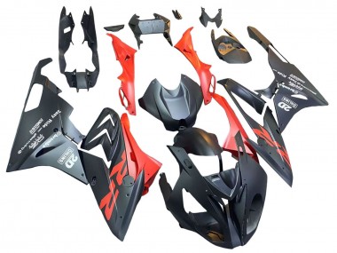 Cheap 2015-2016 BMW S1000RR Motorcycle Fairings - Matte Black Red Canada