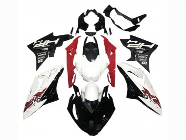 Cheap 2015-2016 BMW S1000RR Motorcycle Fairings - White Red Matte Black Canada