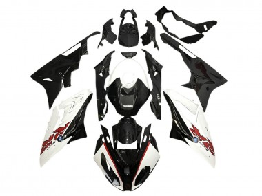 Cheap 2015-2016 BMW S1000RR Motorcycle Fairings - White Black Carbon Fiber Canada