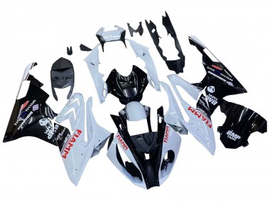 Cheap 2015-2016 BMW S1000RR Motorcycle Fairings - White Glossy Black Fiamm Canada