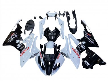 Cheap 2015-2016 BMW S1000RR Motorcycle Fairings - White Glossy Black Fiamm Canada