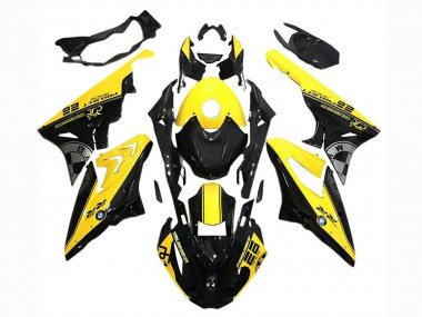 Cheap 2015-2016 BMW S1000RR Motorcycle Fairings - Yellow Black Canada