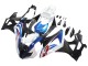 2009-2014 BMW S1000RR Motorcycle Fairings - White Blue Matte Black Canada